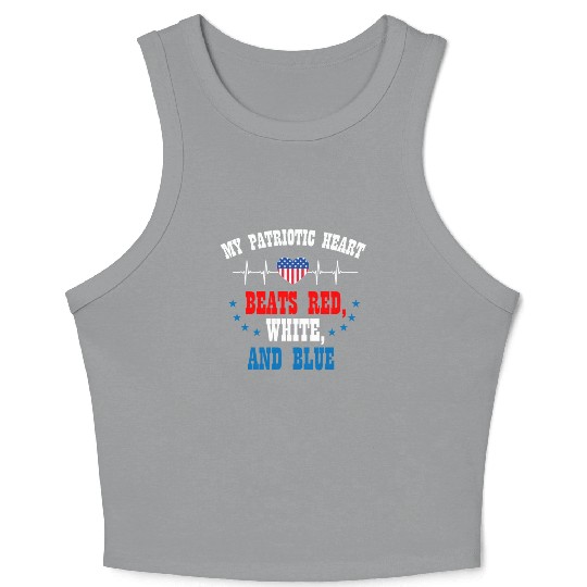 US Patriotic Quotes, Patriot, Patriots Crop Tank Top