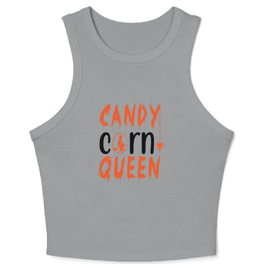 candy corn Crop Tank Top