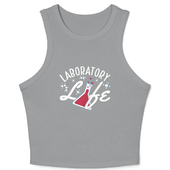 Medical Technologist Science Lover Crop Tank Top