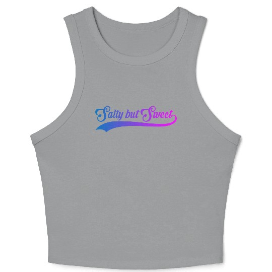 Salty But Sweet 11 Crop Tank Top