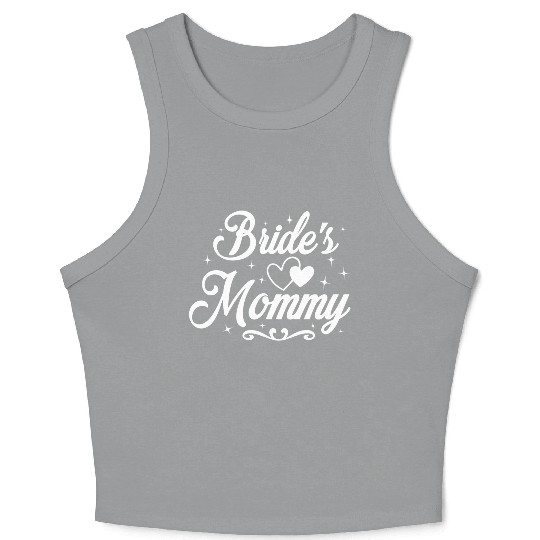 Mother Of The Bride Wedding Party Mob Mom Crop Tank Top