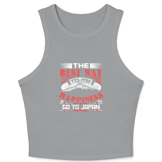 Japan Senpai Japanese Crop Tank Top