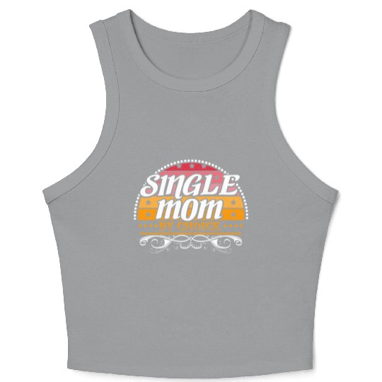 Single Mother Son Crop Tank Top