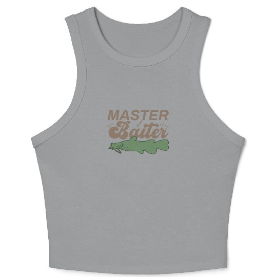 Master Baiter - Wels Catfish Hunter Crop Tank Top