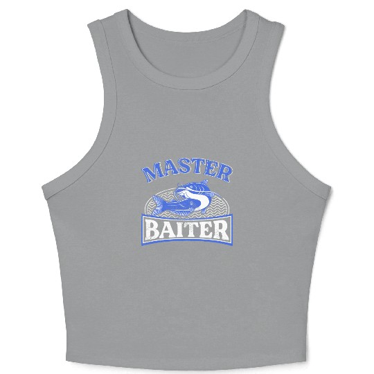 Master Baiter - Wels Catfish Hunter Crop Tank Top