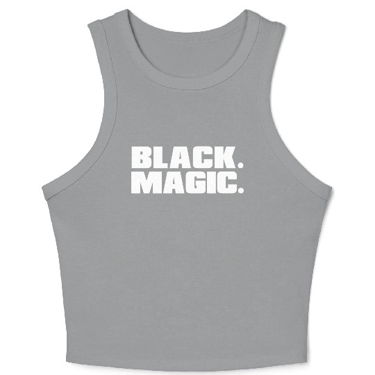 black magic 05 Crop Tank Top
