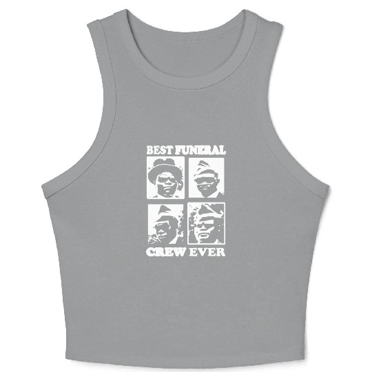 Coffin Dance Meme Crop Tank Top