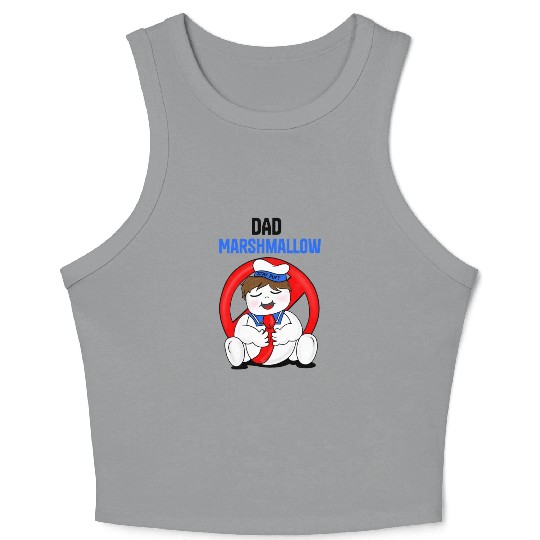 DAD ghostbusters 2 Crop Tank Top