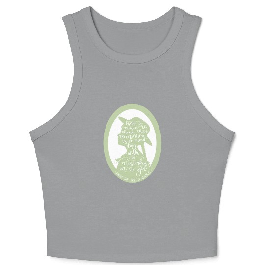 Anne of Green Gables Quote Crop Tank Top