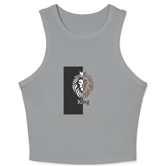 lion king Crop Tank Top