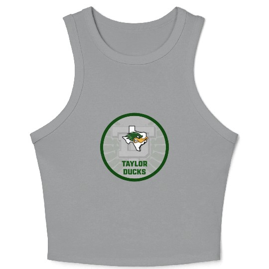 Camping Green Animal Crop Tank Top