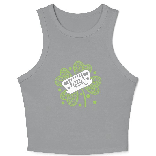 Shamrock Jeep Crop Tank Top