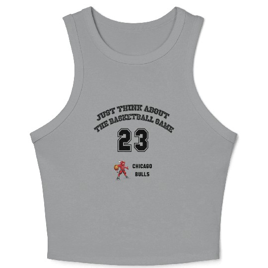 chicago bulls Crop Tank Top
