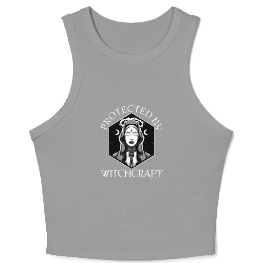 Protected By Witchcraft Crop Tank Top