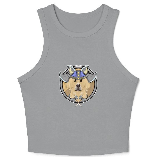 Labrador I Valhalla I Viking Crop Tank Top