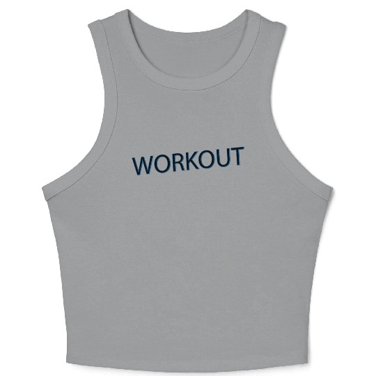 WORKOUT Crop Tank Top