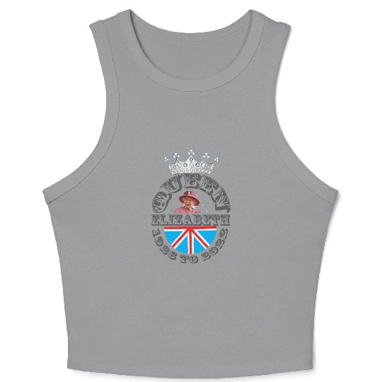 British royal family tree Crop Tank Top