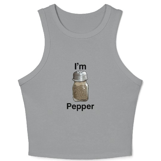 I'm Pepper Crop Tank Top