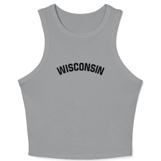 Wisconsin Crop Tank Top