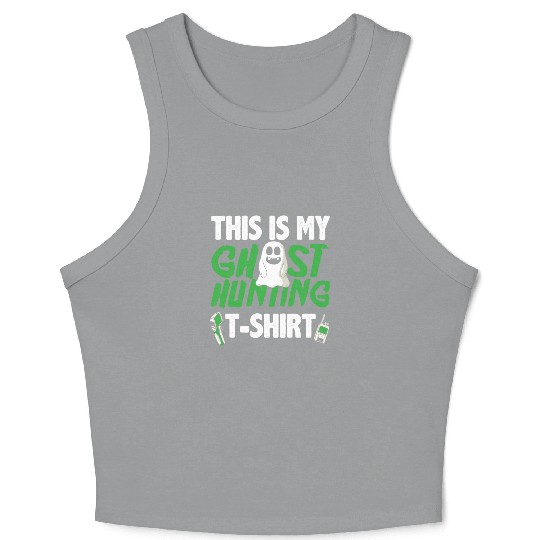 Ghost Hunting Crop Tank Top