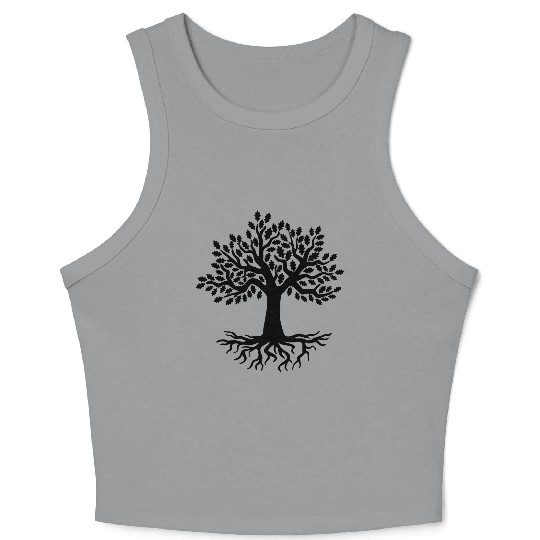 Tree of life tree Crop Tank Top