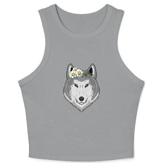 She Wolf Crop Tank Top