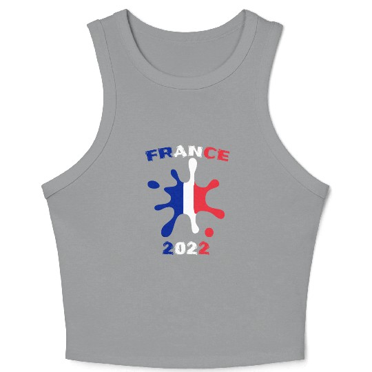 FRANCE Crop Tank Top