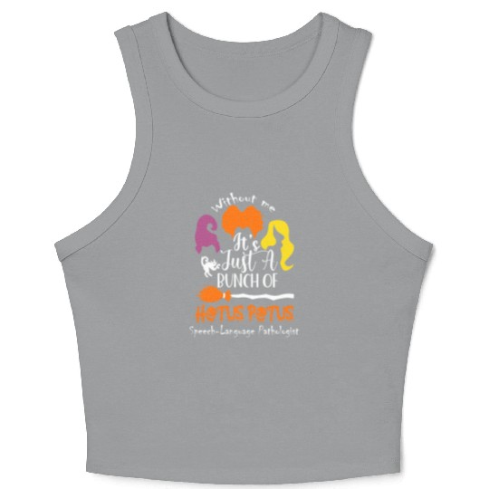 It's Just a Bunch of Hocus Pocus Crop Tank Top, Fall Crop Tank Top
