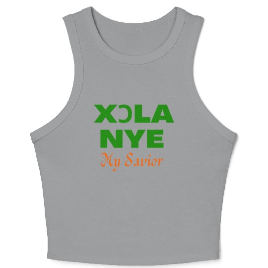 XORLA NYE OR MY SAVIOR Crop Tank Top