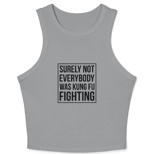 Kung Fu Fighting Crop Tank Top