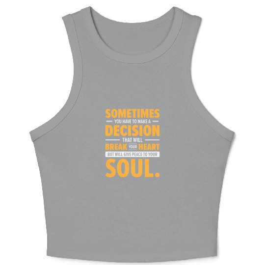 Serenity Meditating Calm Yoga Lover Peaceful Yoga Crop Tank Top