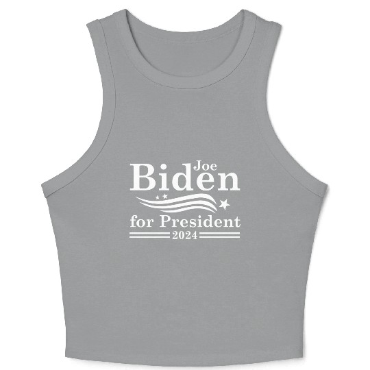 Joe Biden For President 2024 Crop Tank Top