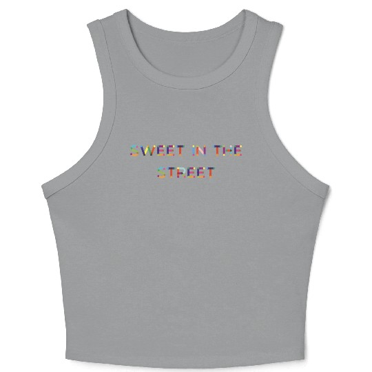 Sweet In The Street Zest Lemonade Citrus Lemon Crop Tank Top