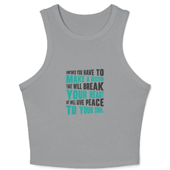 Serenity Meditating Calm Yoga Lover Peaceful Yoga Crop Tank Top