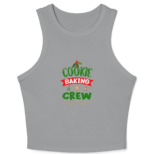 Cookie Baking Crew Crop Tank Top