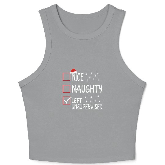Nice naughty left unsupervised Crop Tank Top