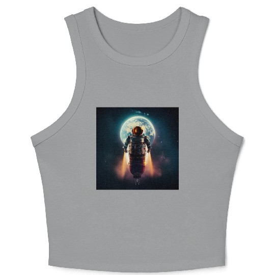 Rocketman Crop Tank Top
