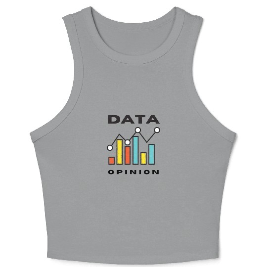 Data Science Opinion Crop Tank Top