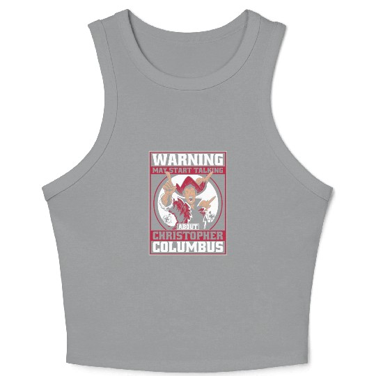 Columbus Day 1492 Crop Tank Top