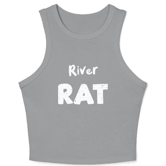 River Rat - Poker Crop Tank Top