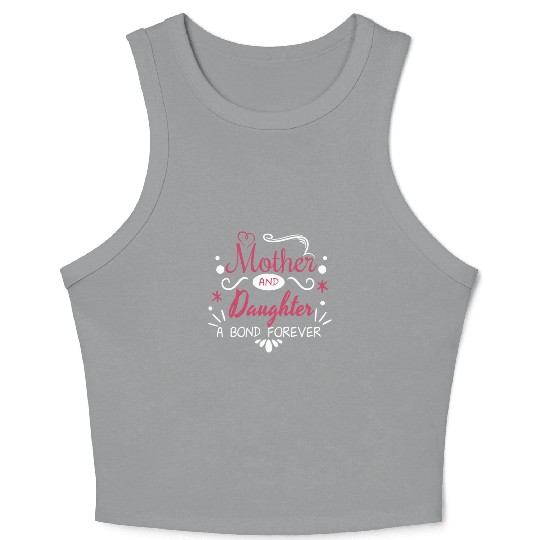 Mother And Daughter A Covenant For Life Crop Tank Top