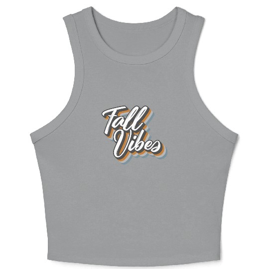 Halloween Theme Fall Vibes Coffee Lover Mug Gift, Crop Tank Top