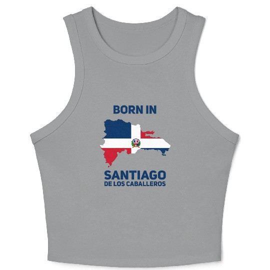 Santiago de los Caballeros Dominican Republic Crop Tank Top