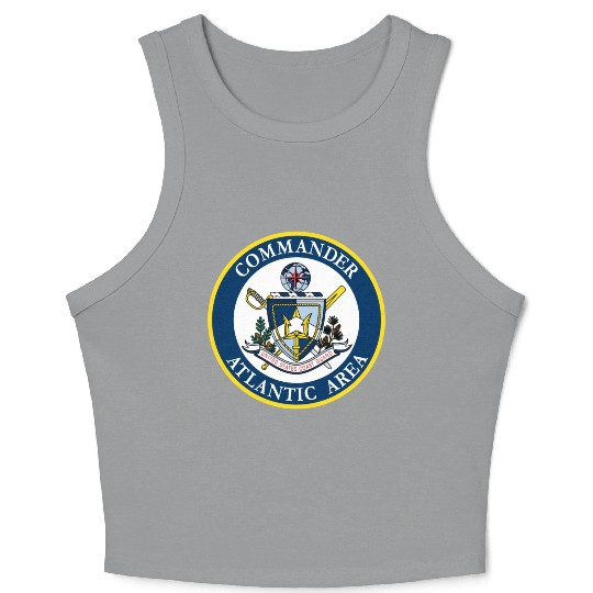 COMMANDER ATLANTIC AREA (U.S. Coast Guard) Crop Tank Top