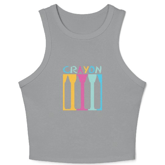 Crayon Vintage Crop Tank Top