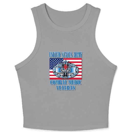 Combat Medic 2nd Award Memorable Us Crop Tank Top