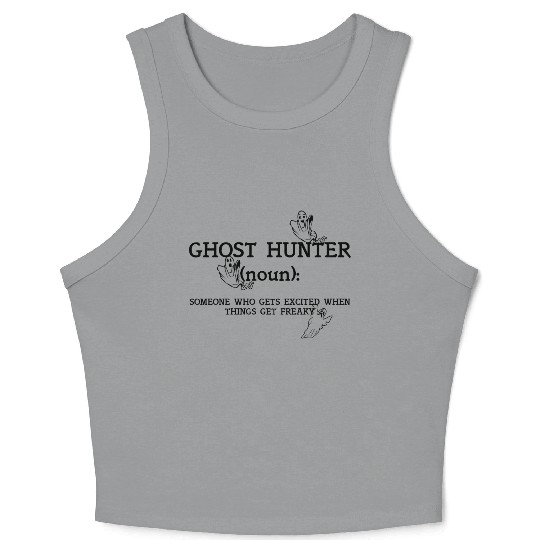 Ghost Hunters Like It Freaky Crop Tank Top
