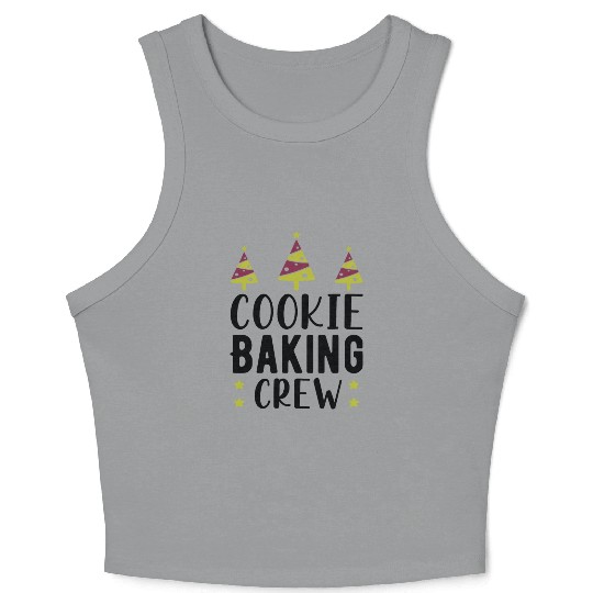 Cookie Baking Crew Crop Tank Top