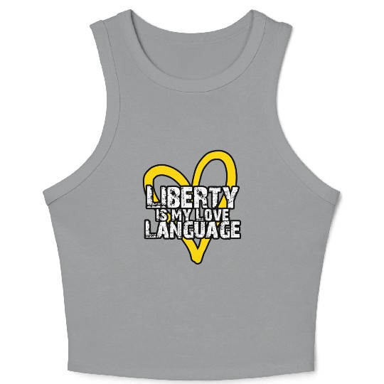 Liberty Love Crop Tank Top