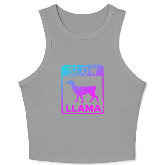 Phish Slow Llama Crop Tank Top